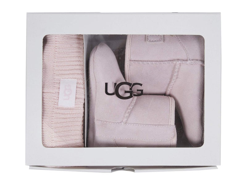 UGG unisex baby Jesse Bow Ii and Beanie Boot, Pink, 1 Infant US - Image 2